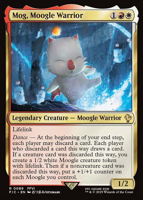 Mog, Moogle Warrior // Final Fantasy Commander // FIC 89