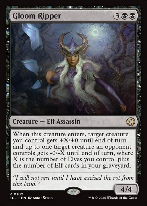 Gloom Ripper // Lorwyn Eclipsed // ECL 102