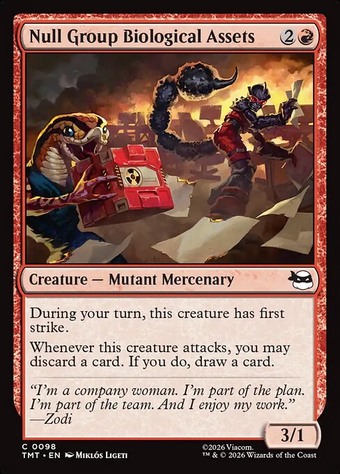 Null Group Biological Assets // MTG // TMT 98