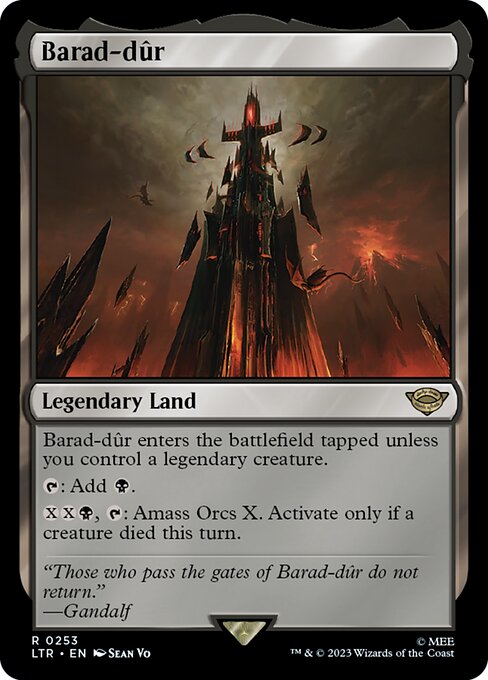 Barad-dûr // The Lord of the Rings: Tales of Middle-earth // LTR 253