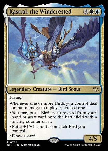 Kastral, the Windcrested // Bloomburrow // BLB 221