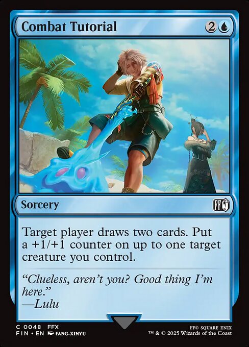 Combat Tutorial // Final Fantasy // FIN 48