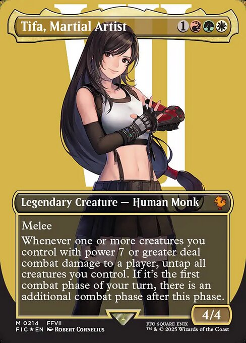 Tifa, Martial Artist // Final Fantasy Commander // FIC 214