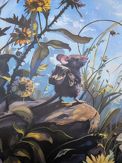 Bloomburrow Unofficial Mouse Summer Playmat 60x30cm