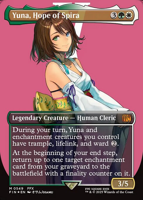 Yuna, Hope of Spira // Final Fantasy // FIN 549