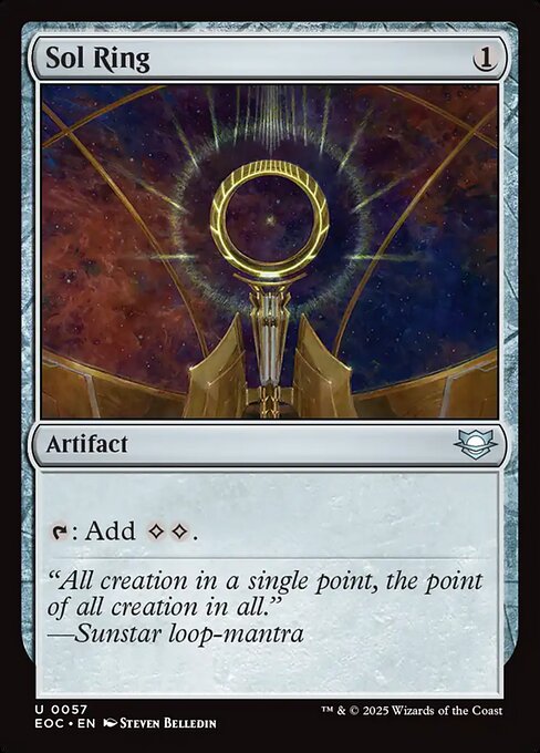 Sol Ring // Edge of Eternities Commander // EOC 57