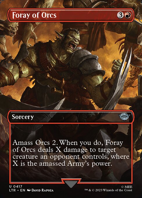 Foray of Orcs // The Lord of the Rings: Tales of Middle-earth // LTR 417