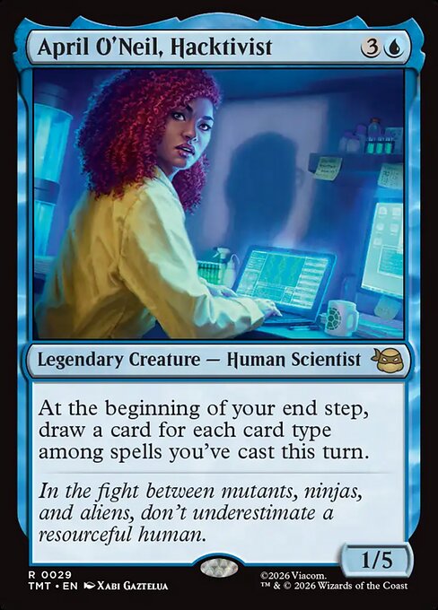April O'Neil, Hacktivist // Teenage Mutant Ninja Turtles // TMT 29