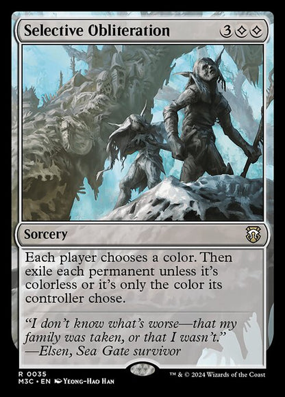 Selective Obliteration // Modern Horizons 3 Commander // M3C 35