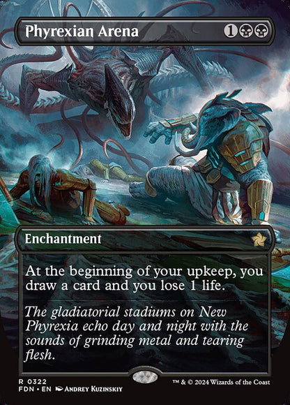 Phyrexian Arena // Foundations // FDN 322