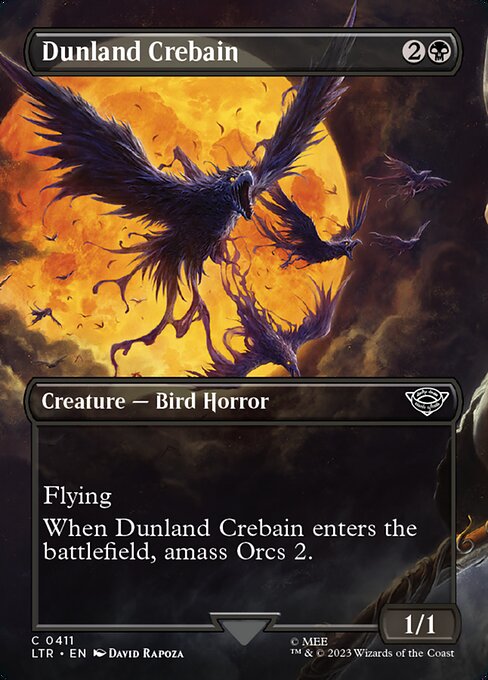 Dunland Crebain // The Lord of the Rings: Tales of Middle-earth // LTR 411