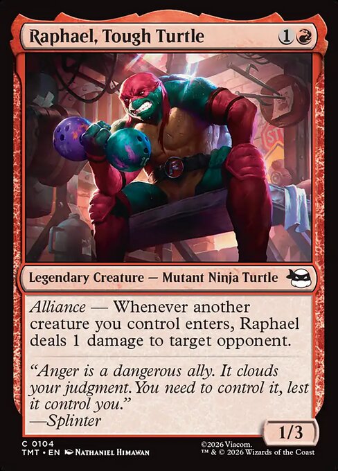 Raphael, Tough Turtle // Teenage Mutant Ninja Turtles // TMT 104