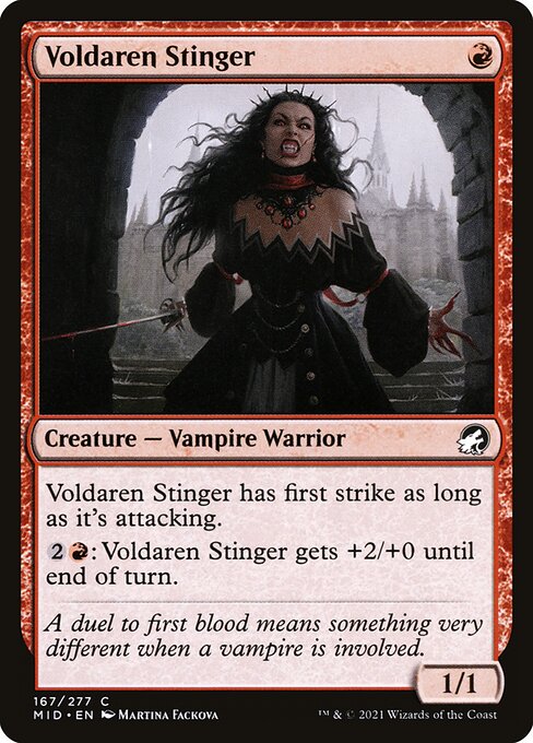 Voldaren Stinger // Innistrad: Midnight Hunt // MID 167