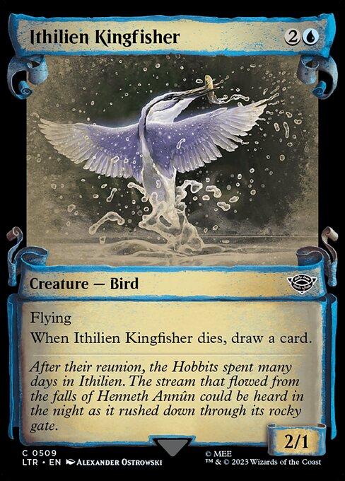 Ithilien Kingfisher // The Lord of the Rings: Tales of Middle-earth // LTR 509