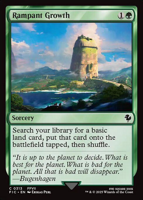 Rampant Growth // Final Fantasy Commander // FIC 313