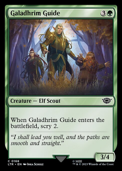 Galadhrim Guide // The Lord of the Rings: Tales of Middle-earth // LTR 168