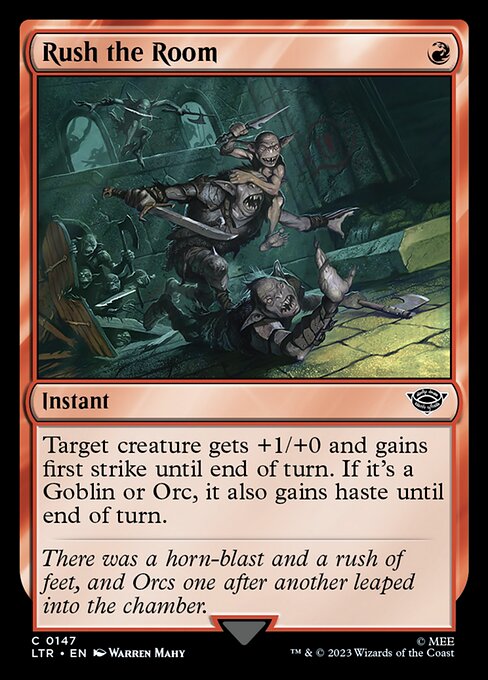 Rush the Room // The Lord of the Rings: Tales of Middle-earth // LTR 147