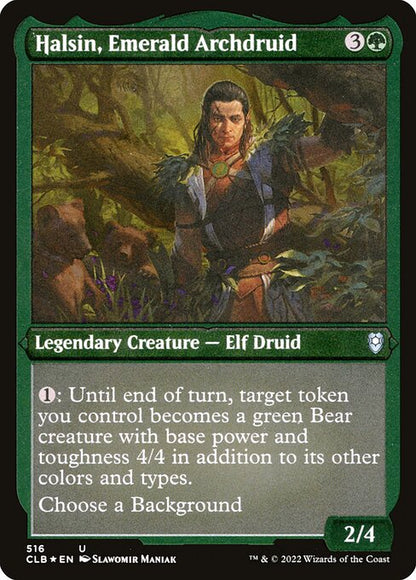 Halsin, Emerald Archdruid // Commander Legends: Battle for Baldur's Gate // CLB 516