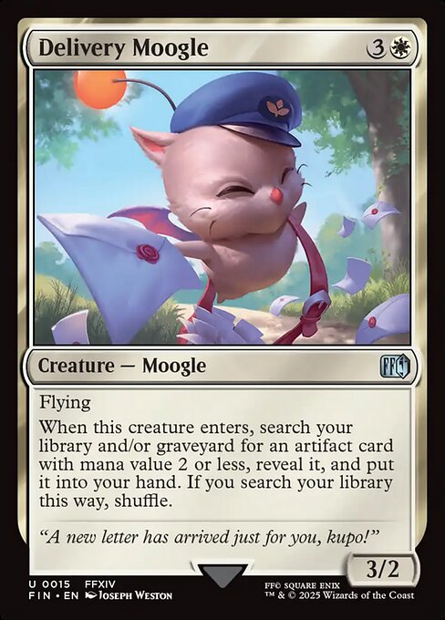 Delivery Moogle // Final Fantasy // FIN 15