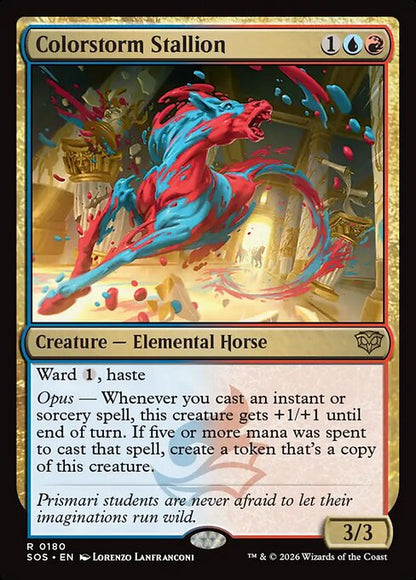 Colorstorm Stallion // Secrets of Strixhaven // SOS 180