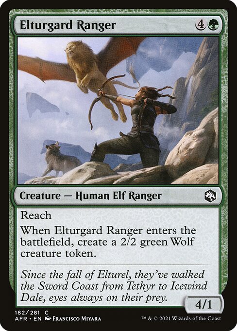 Elturgard Ranger // Adventures in the Forgotten Realms // AFR 182