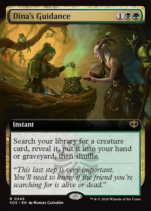 Dina's Guidance // Secrets of Strixhaven // SOS 349