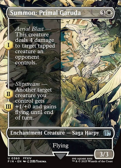 Summon: Primal Garuda // Final Fantasy // FIN 360