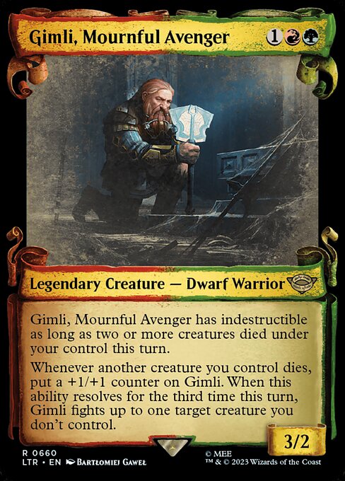 Gimli, Mournful Avenger // The Lord of the Rings: Tales of Middle-earth // LTR 660