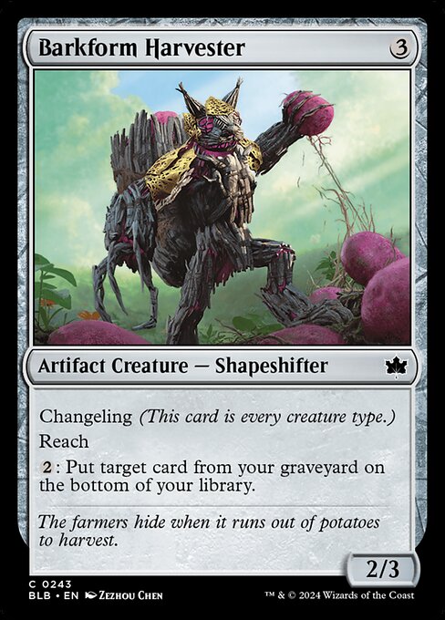 Barkform Harvester // Bloomburrow // BLB 243
