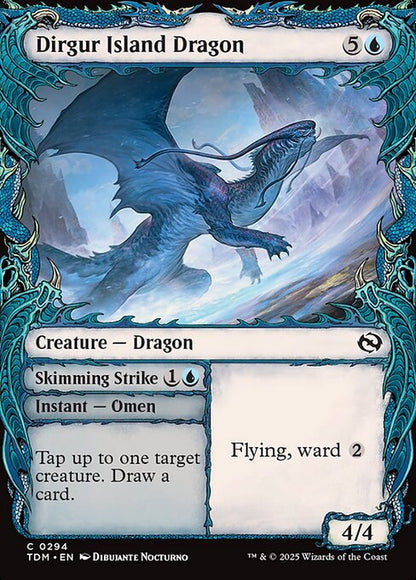 Dirgur Island Dragon // Skimming Strike // Tarkir: Dragonstorm // TDM 294