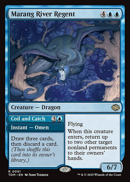 Marang River Regent // Coil and Catch // Tarkir: Dragonstorm // TDM 51