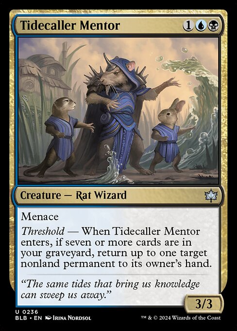 Tidecaller Mentor // Bloomburrow // BLB 236