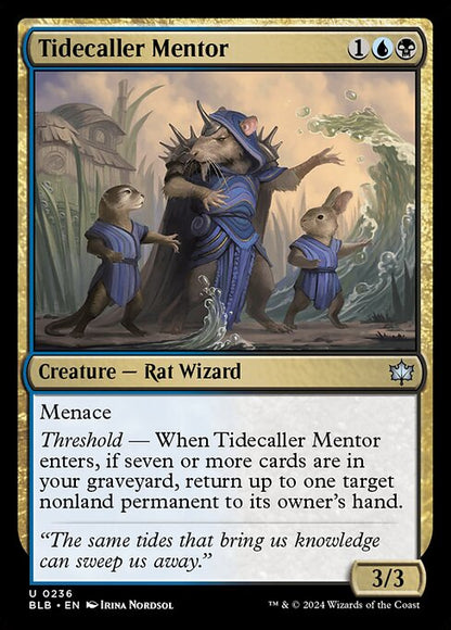 Tidecaller Mentor // Bloomburrow // BLB 236