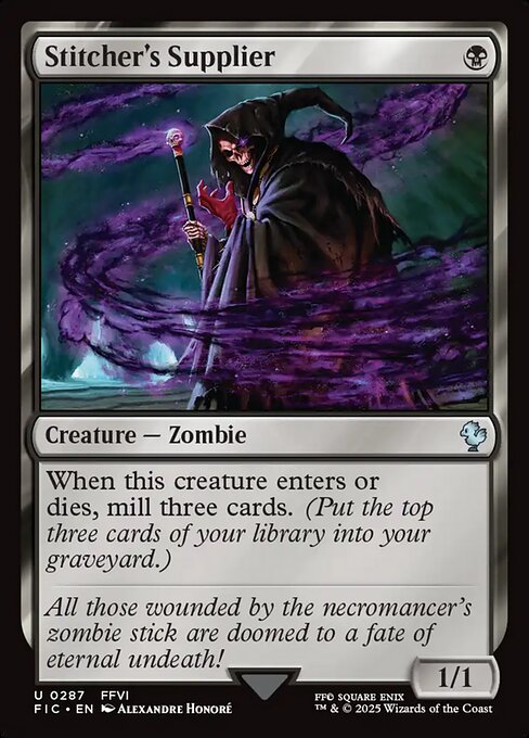 Stitcher's Supplier // Final Fantasy Commander // FIC 287