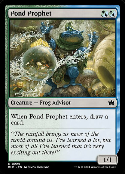 Pond Prophet // Bloomburrow // BLB 229