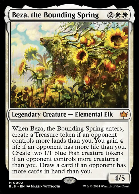 Beza, the Bounding Spring // Bloomburrow // BLB 2