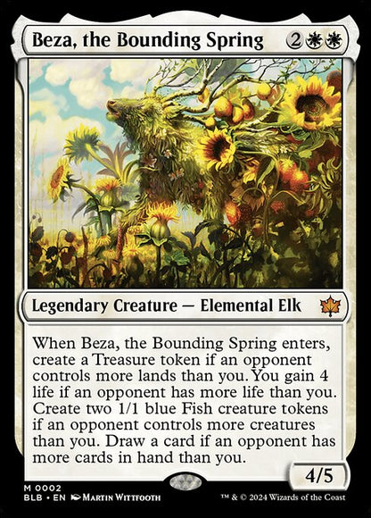 Beza, the Bounding Spring // Bloomburrow // BLB 2