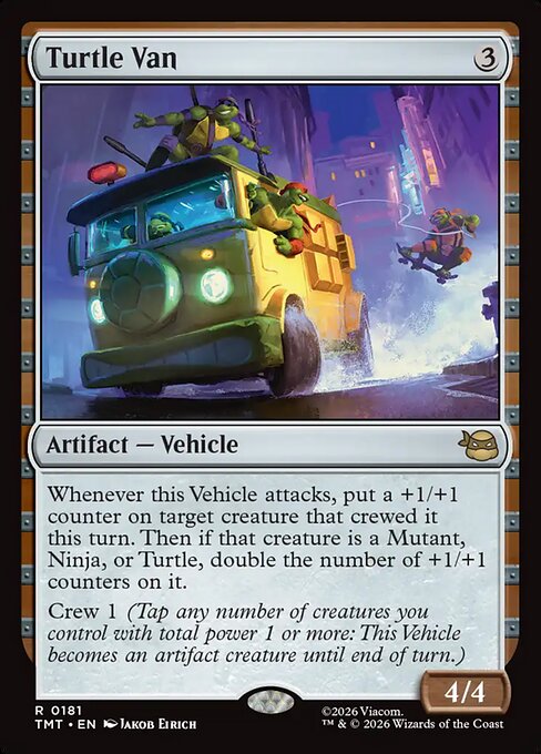 Turtle Van // Teenage Mutant Ninja Turtles // TMT 181