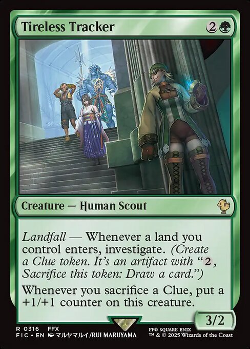 Tireless Tracker // Final Fantasy Commander // FIC 316