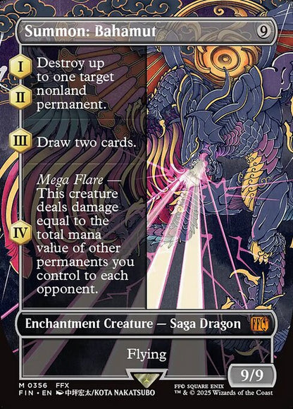 Summon: Bahamut // Final Fantasy // FIN 356