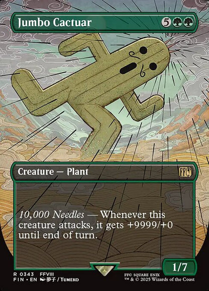 Jumbo Cactuar // Final Fantasy // FIN 343