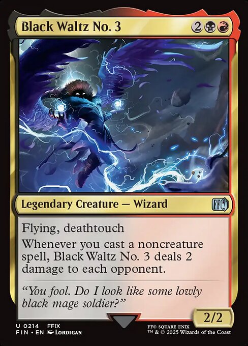 Black Waltz No. 3 // Final Fantasy // FIN 214