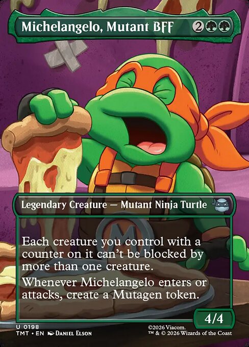 Michelangelo, Mutant BFF // Teenage Mutant Ninja Turtles // TMT 198