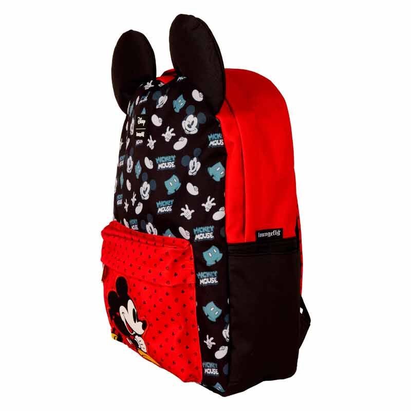 Loungefly Disney Mickey Mouse Full-Size Nylon Backpack 43 cm Bag