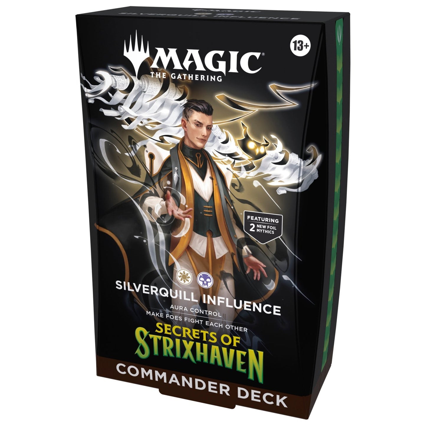 Magic: The Gathering Secrets of Strixhaven Commander Deck Silverquill Influence
