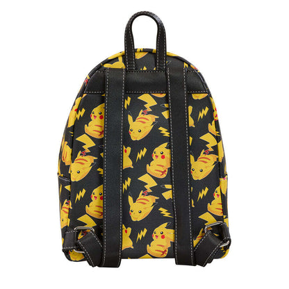 Loungefly Pokemon Pikachu All Over Print Mini Backpack Bag BNWT